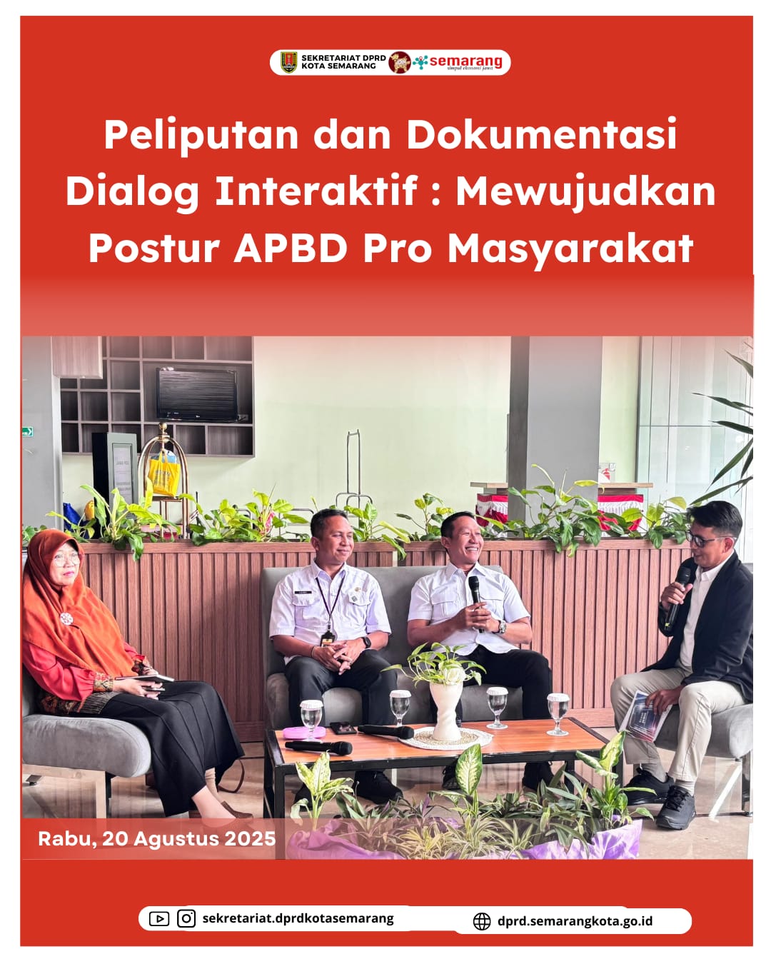 Image Berita Dialog Interaktif Ketua DPRD Kota Semarang 1