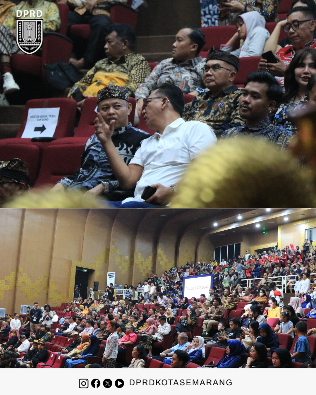 Image Berita Semarang 18 Juli 2026 Ketua Komisi B DPRD Kota Semarang Joko Widodo bersama Anggota DPRD Kota Semarang Rahmulyo Adi Wibowo menghadiri Pagelaran Wayang Orang 5